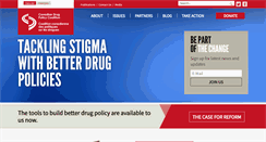 Desktop Screenshot of drugpolicy.ca